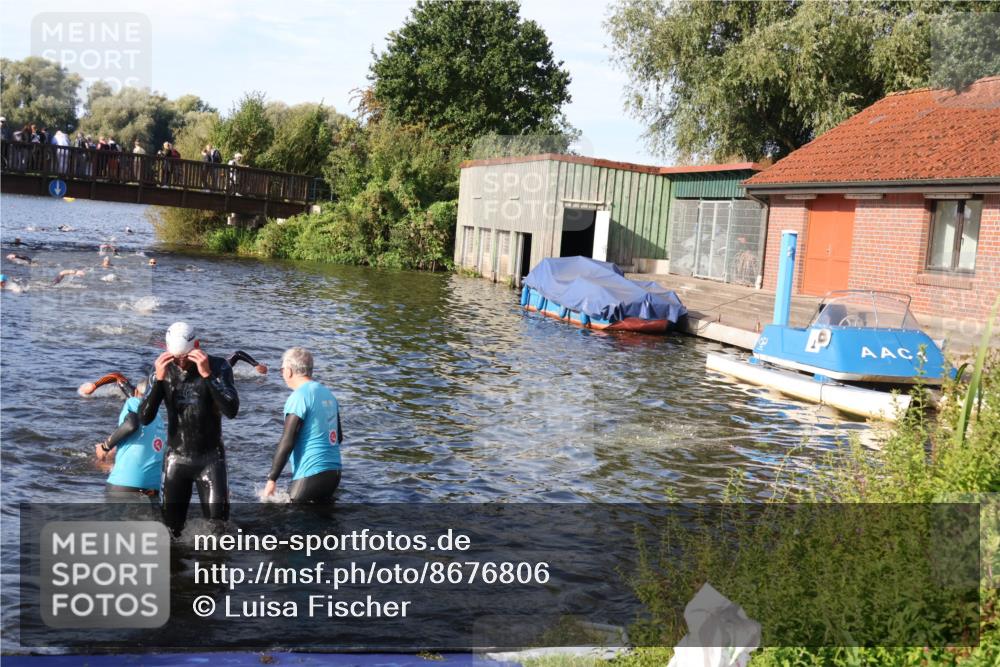 31.08.2025 - Elbe Triathlon Hamburg Luisa Fischer http://msf.ph/oto/8676806 31.08.2025 09:10:58 Schwimmen 428, 595, 648 meine-sportfotos.de