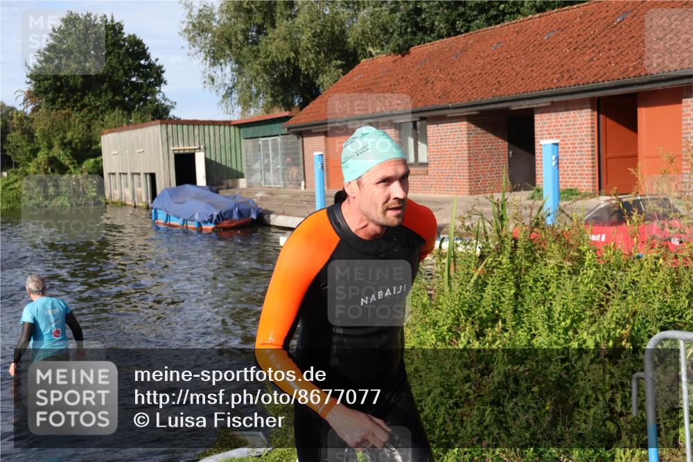 31.08.2025 - Elbe Triathlon Hamburg Luisa Fischer http://msf.ph/oto/8677077 31.08.2025 09:13:25 Schwimmen 558, 650 meine-sportfotos.de