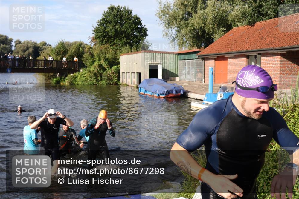 31.08.2025 - Elbe Triathlon Hamburg Luisa Fischer http://msf.ph/oto/8677298 31.08.2025 09:15:18 Schwimmen 419, 562, 567, 625, 660 meine-sportfotos.de