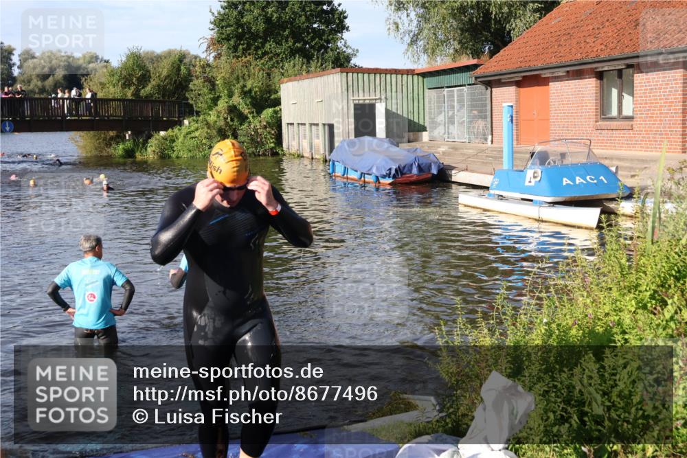 31.08.2025 - Elbe Triathlon Hamburg Luisa Fischer http://msf.ph/oto/8677496 31.08.2025 09:17:25 Schwimmen 609 meine-sportfotos.de