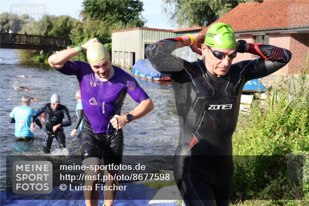 31.08.2025 - Elbe Triathlon Hamburg Luisa Fischer http://msf.ph/oto/8677598 31.08.2025 09:18:17 Schwimmen 413, 577, 723, 756, 770 meine-sportfotos.de