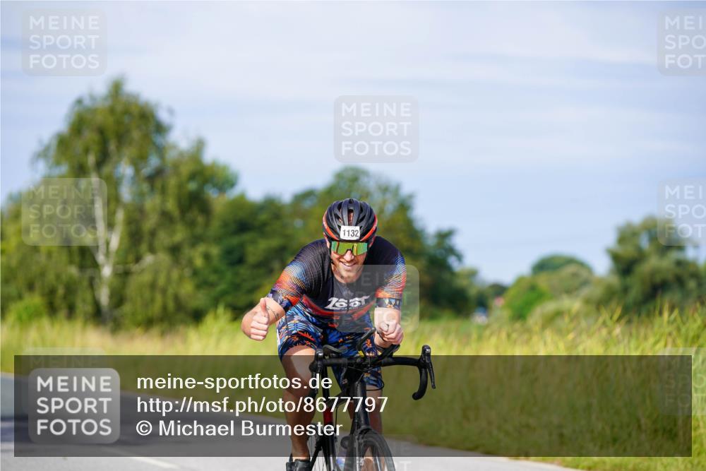 31.08.2025 - Elbe Triathlon Hamburg Michael Burmester http://msf.ph/oto/8677797 31.08.2025 10:31:23 Radfahren 1128, 1132, 1246 meine-sportfotos.de