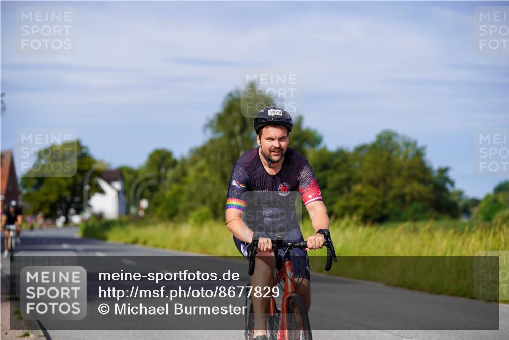 31.08.2025 - Elbe Triathlon Hamburg Michael Burmester http://msf.ph/oto/8677829 31.08.2025 10:31:33 Radfahren 1040, 1079, 1193 meine-sportfotos.de