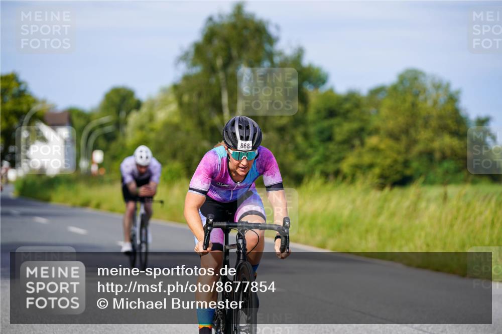 31.08.2025 - Elbe Triathlon Hamburg Michael Burmester http://msf.ph/oto/8677854 31.08.2025 10:31:47 Radfahren 868, 906, 1014, 1143, 1224 meine-sportfotos.de