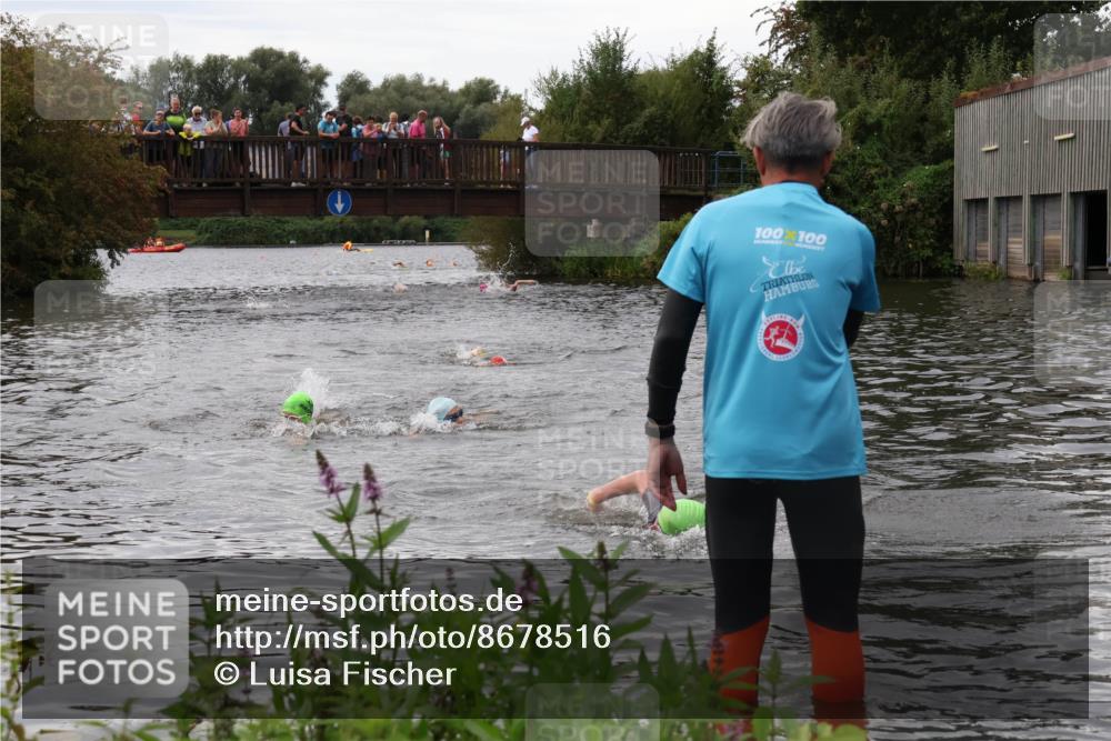 31.08.2025 - Elbe Triathlon Hamburg Luisa Fischer http://msf.ph/oto/8678516 31.08.2025 12:22:12 Schwimmen 1634 meine-sportfotos.de