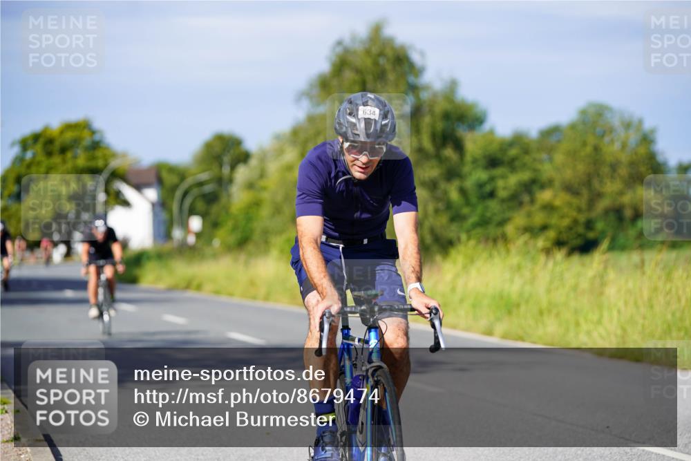 31.08.2025 - Elbe Triathlon Hamburg Michael Burmester http://msf.ph/oto/8679474 31.08.2025 10:38:45 Radfahren 634, 771, 972, 1093, 1291 meine-sportfotos.de