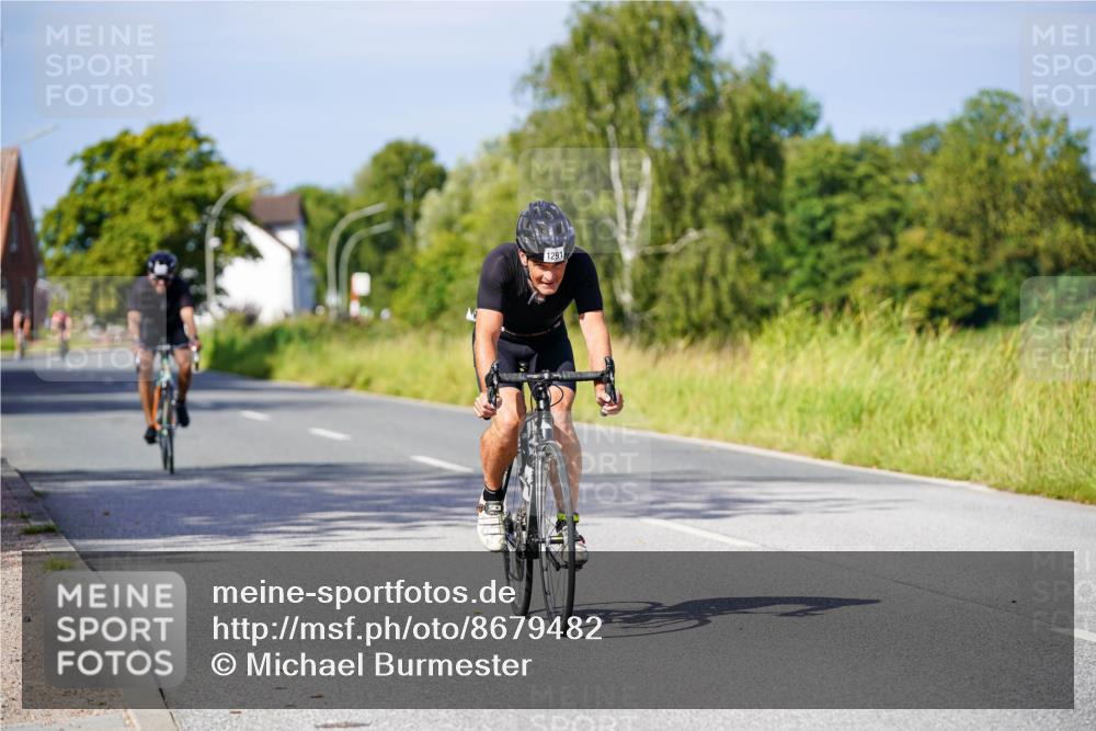31.08.2025 - Elbe Triathlon Hamburg Michael Burmester http://msf.ph/oto/8679482 31.08.2025 10:38:47 Radfahren 634, 1093, 1291 meine-sportfotos.de