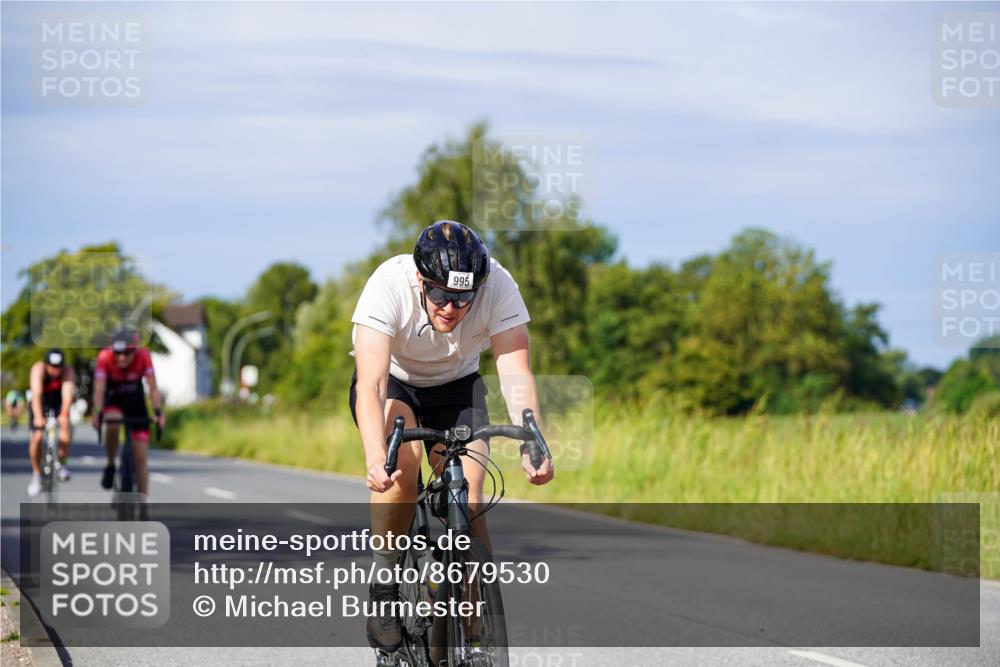 31.08.2025 - Elbe Triathlon Hamburg Michael Burmester http://msf.ph/oto/8679530 31.08.2025 10:39:00 Radfahren 995, 996, 1018, 1122 meine-sportfotos.de