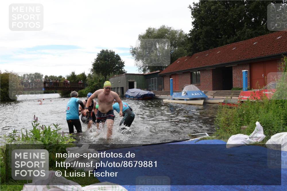 31.08.2025 - Elbe Triathlon Hamburg Luisa Fischer http://msf.ph/oto/8679881 31.08.2025 14:04:39 Schwimmen 123, 124, 125, 129, 132, 146, 150, 155, 161 meine-sportfotos.de