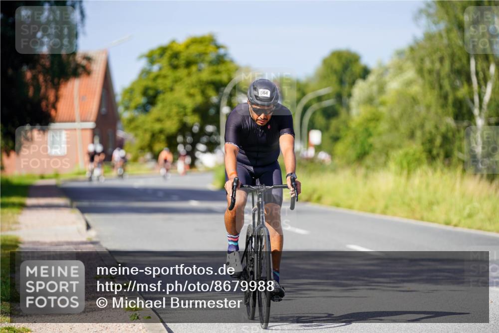31.08.2025 - Elbe Triathlon Hamburg Michael Burmester http://msf.ph/oto/8679988 31.08.2025 10:41:08 Radfahren 564, 1255 meine-sportfotos.de