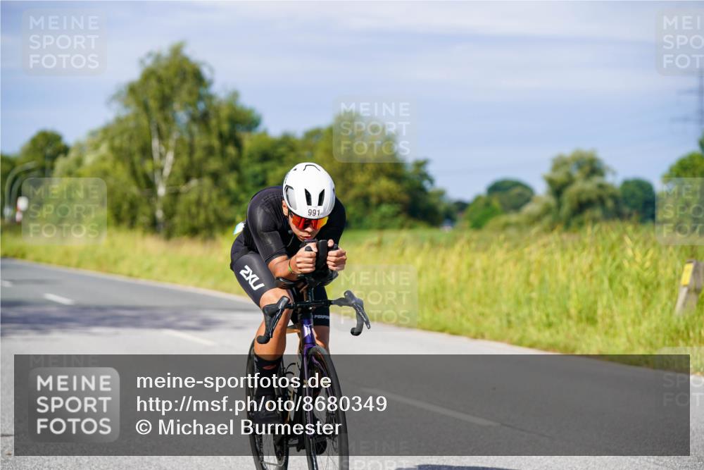 31.08.2025 - Elbe Triathlon Hamburg Michael Burmester http://msf.ph/oto/8680349 31.08.2025 10:43:01 Radfahren 991, 1098, 1219, 1305 meine-sportfotos.de