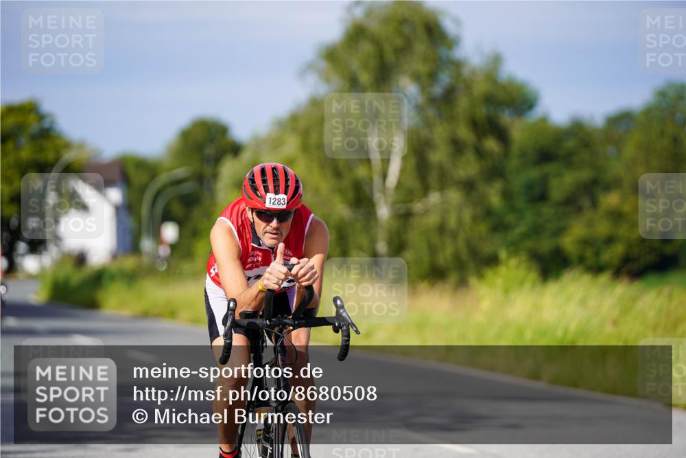 31.08.2025 - Elbe Triathlon Hamburg Michael Burmester http://msf.ph/oto/8680508 31.08.2025 10:43:56 Radfahren 1202, 1283, 1306 meine-sportfotos.de