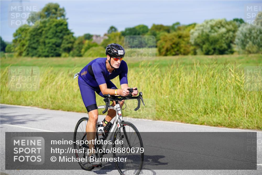 31.08.2025 - Elbe Triathlon Hamburg Michael Burmester http://msf.ph/oto/8680679 31.08.2025 10:44:55 Radfahren 1140, 1209, 1252, 1292 meine-sportfotos.de