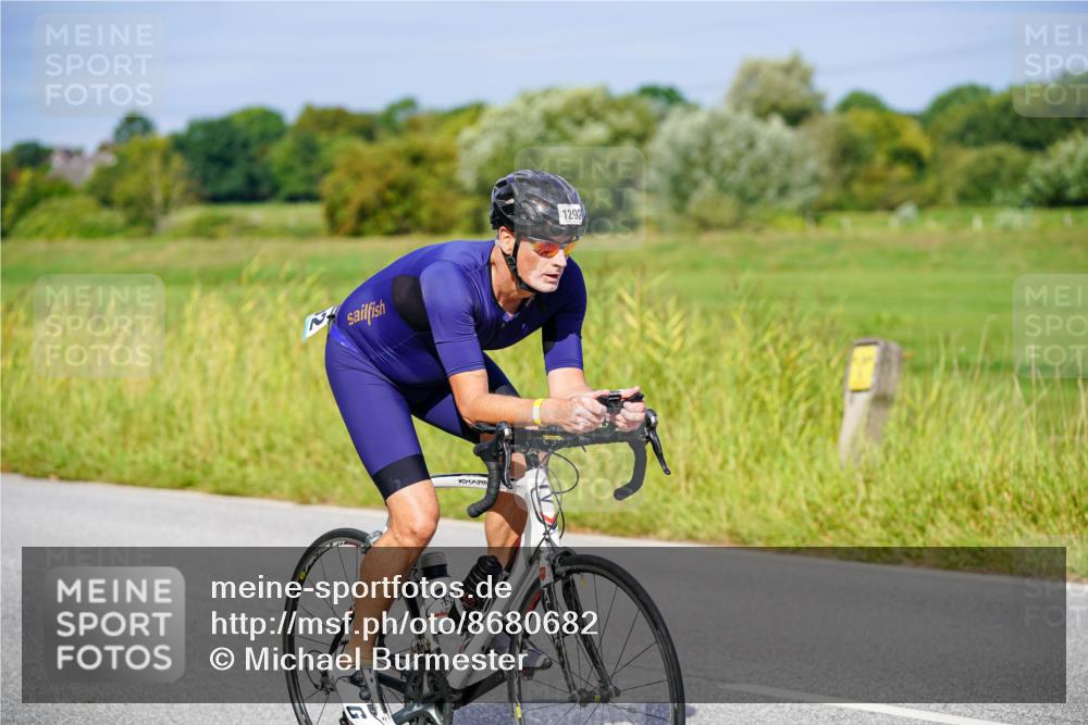 31.08.2025 - Elbe Triathlon Hamburg Michael Burmester http://msf.ph/oto/8680682 31.08.2025 10:44:55 Radfahren 1140, 1209, 1252, 1292 meine-sportfotos.de