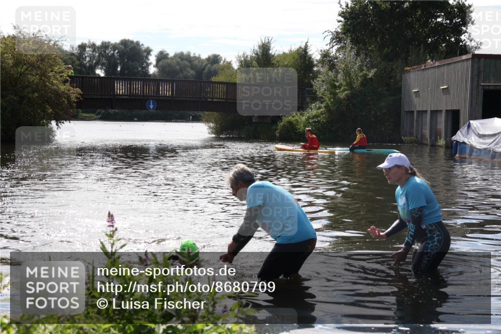 31.08.2025 - Elbe Triathlon Hamburg Luisa Fischer http://msf.ph/oto/8680709 31.08.2025 15:02:11 Schwimmen  meine-sportfotos.de