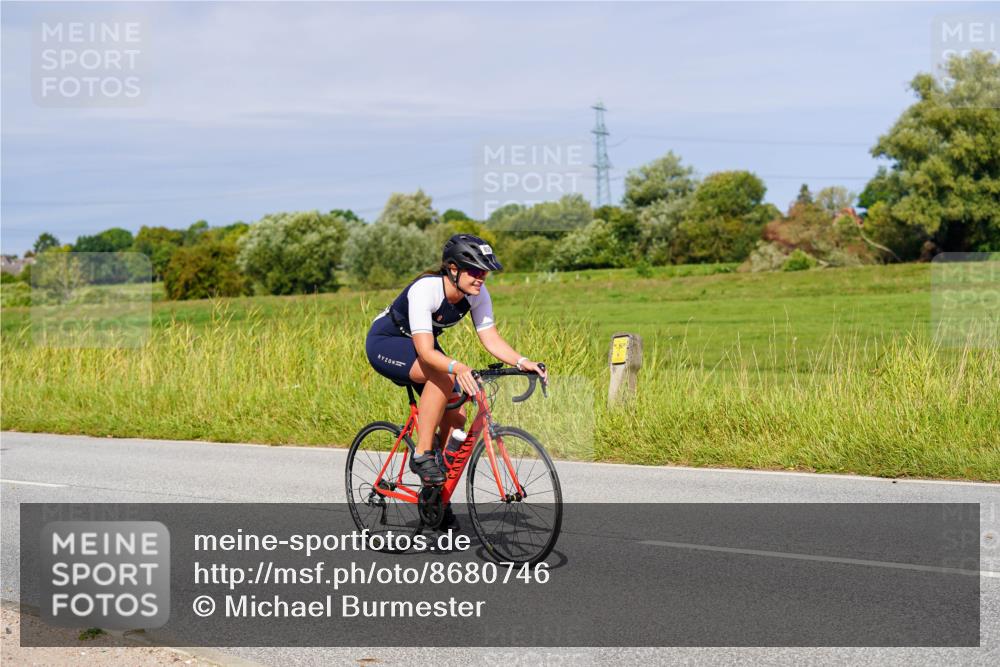 31.08.2025 - Elbe Triathlon Hamburg Michael Burmester http://msf.ph/oto/8680746 31.08.2025 10:45:29 Radfahren 852, 936, 1027, 1319, 1337 meine-sportfotos.de