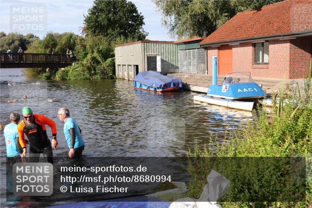31.08.2025 - Elbe Triathlon Hamburg Luisa Fischer http://msf.ph/oto/8680994 31.08.2025 09:28:12 Schwimmen 673 meine-sportfotos.de