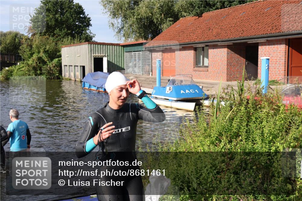 31.08.2025 - Elbe Triathlon Hamburg Luisa Fischer http://msf.ph/oto/8681461 31.08.2025 09:32:36 Schwimmen 786, 909 meine-sportfotos.de