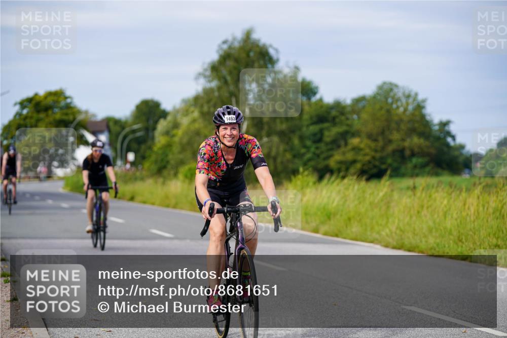 31.08.2025 - Elbe Triathlon Hamburg Michael Burmester http://msf.ph/oto/8681651 31.08.2025 10:57:29 Radfahren 1312, 1345, 1377, 1405, 1463 meine-sportfotos.de