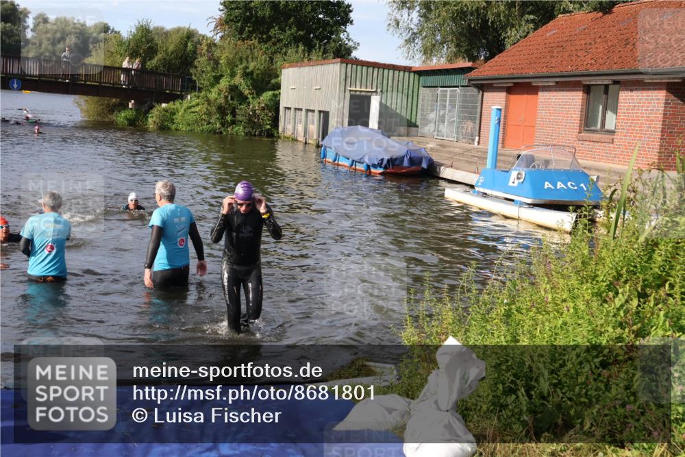 31.08.2025 - Elbe Triathlon Hamburg Luisa Fischer http://msf.ph/oto/8681801 31.08.2025 09:35:15 Schwimmen 762, 914 meine-sportfotos.de