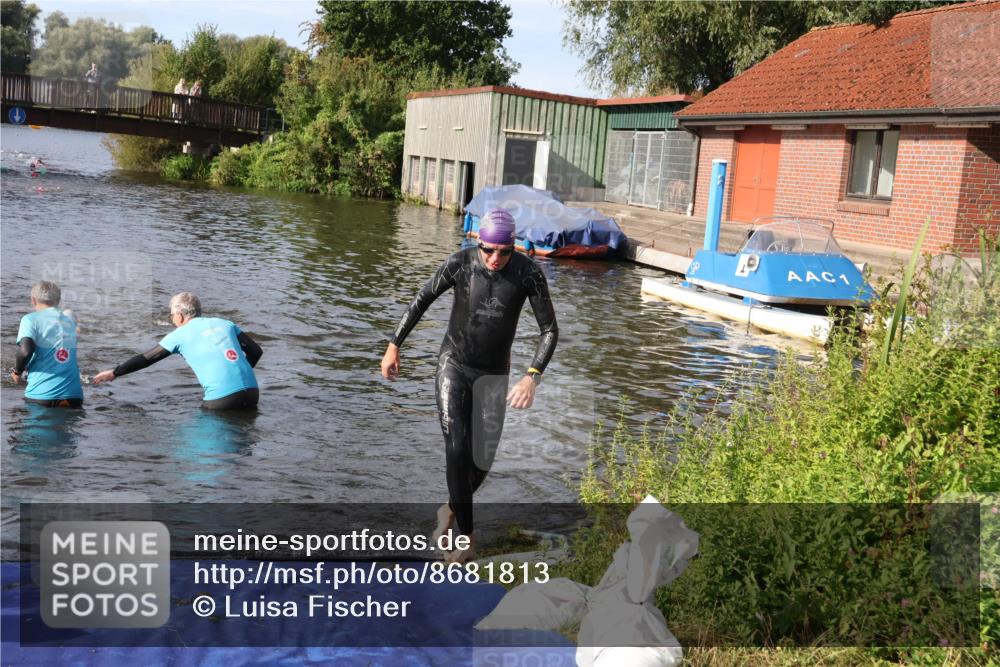 31.08.2025 - Elbe Triathlon Hamburg Luisa Fischer http://msf.ph/oto/8681813 31.08.2025 09:35:17 Schwimmen 762, 914 meine-sportfotos.de