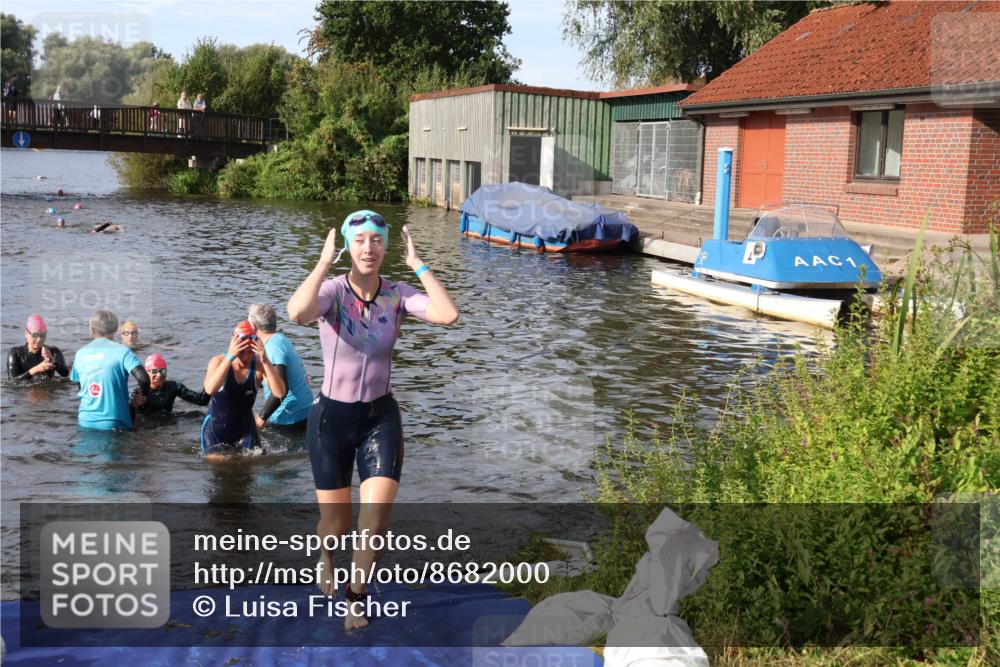 31.08.2025 - Elbe Triathlon Hamburg Luisa Fischer http://msf.ph/oto/8682000 31.08.2025 09:37:15 Schwimmen 783, 799, 836, 921, 931 meine-sportfotos.de