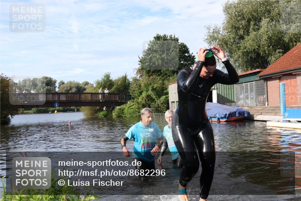 31.08.2025 - Elbe Triathlon Hamburg Luisa Fischer http://msf.ph/oto/8682296 31.08.2025 09:41:08 Schwimmen 852 meine-sportfotos.de