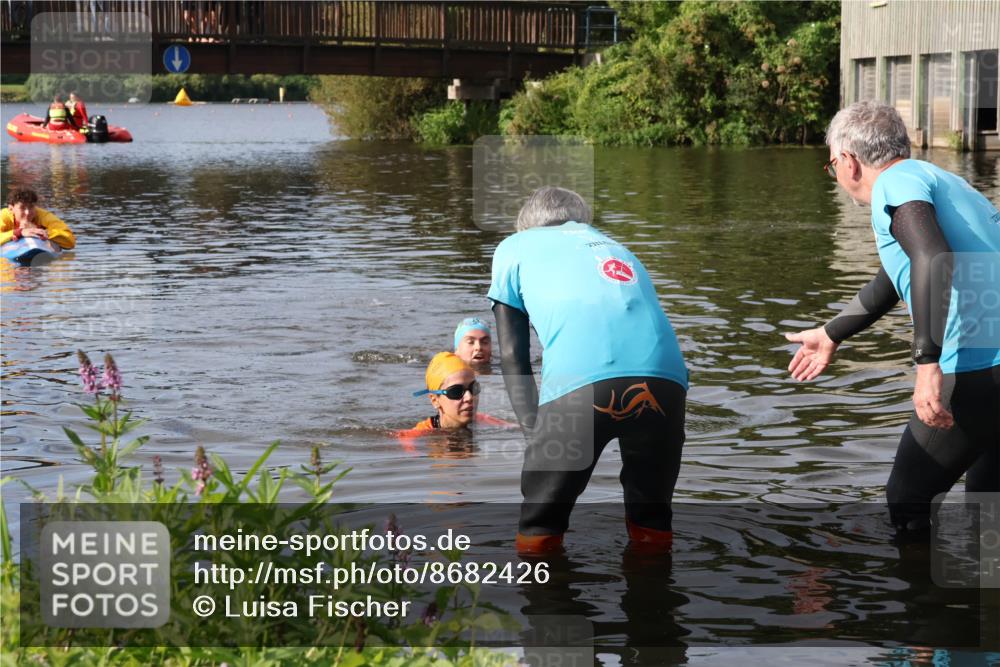 31.08.2025 - Elbe Triathlon Hamburg Luisa Fischer http://msf.ph/oto/8682426 31.08.2025 09:51:28 Schwimmen 401, 794 meine-sportfotos.de