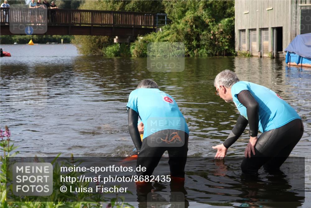 31.08.2025 - Elbe Triathlon Hamburg Luisa Fischer http://msf.ph/oto/8682435 31.08.2025 09:51:29 Schwimmen 401, 794 meine-sportfotos.de