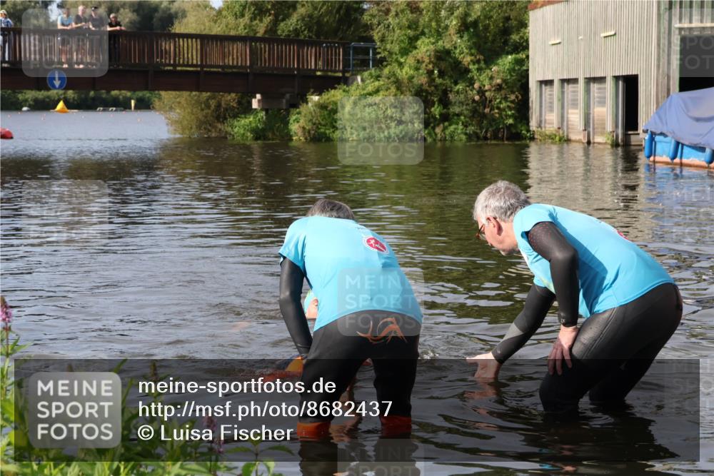 31.08.2025 - Elbe Triathlon Hamburg Luisa Fischer http://msf.ph/oto/8682437 31.08.2025 09:51:30 Schwimmen 401, 794 meine-sportfotos.de