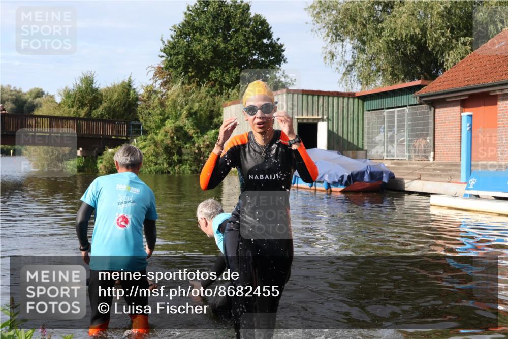 31.08.2025 - Elbe Triathlon Hamburg Luisa Fischer http://msf.ph/oto/8682455 31.08.2025 09:51:33 Schwimmen 401, 794 meine-sportfotos.de