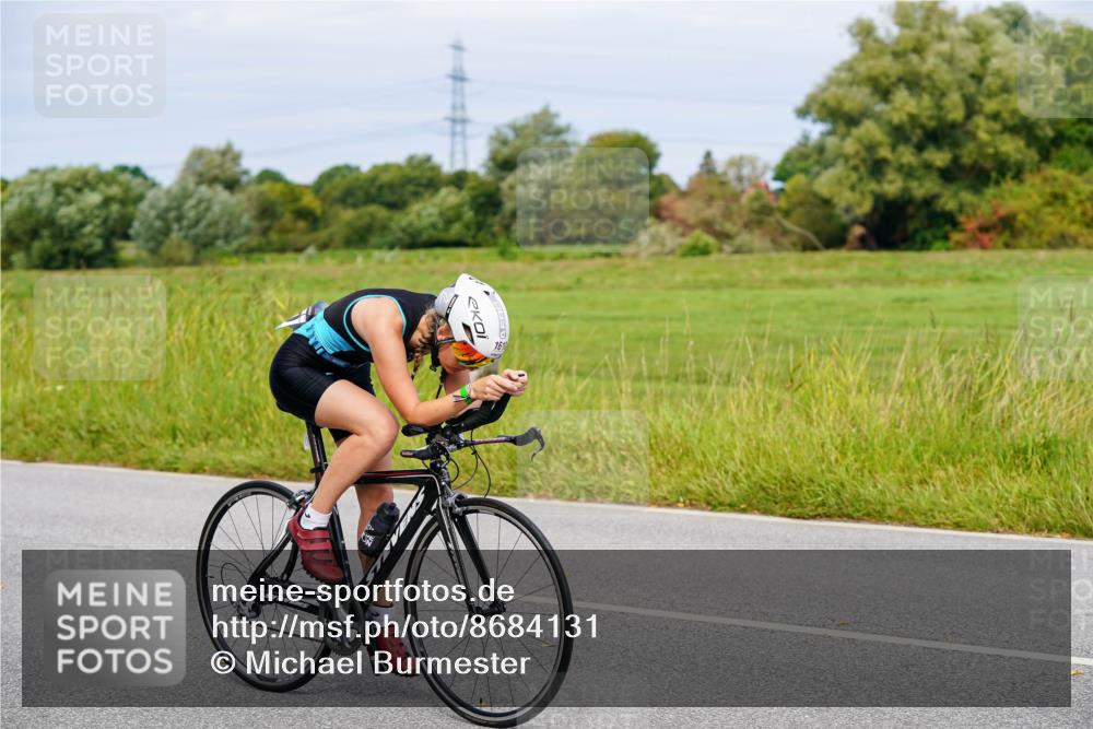 31.08.2025 - Elbe Triathlon Hamburg Michael Burmester http://msf.ph/oto/8684131 31.08.2025 11:18:05 Radfahren 1402, 1610 meine-sportfotos.de