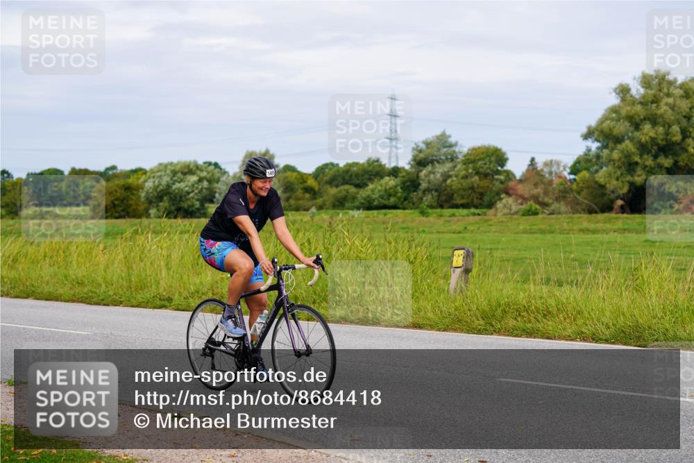31.08.2025 - Elbe Triathlon Hamburg Michael Burmester http://msf.ph/oto/8684418 31.08.2025 11:20:31 Radfahren 1455, 1553 meine-sportfotos.de