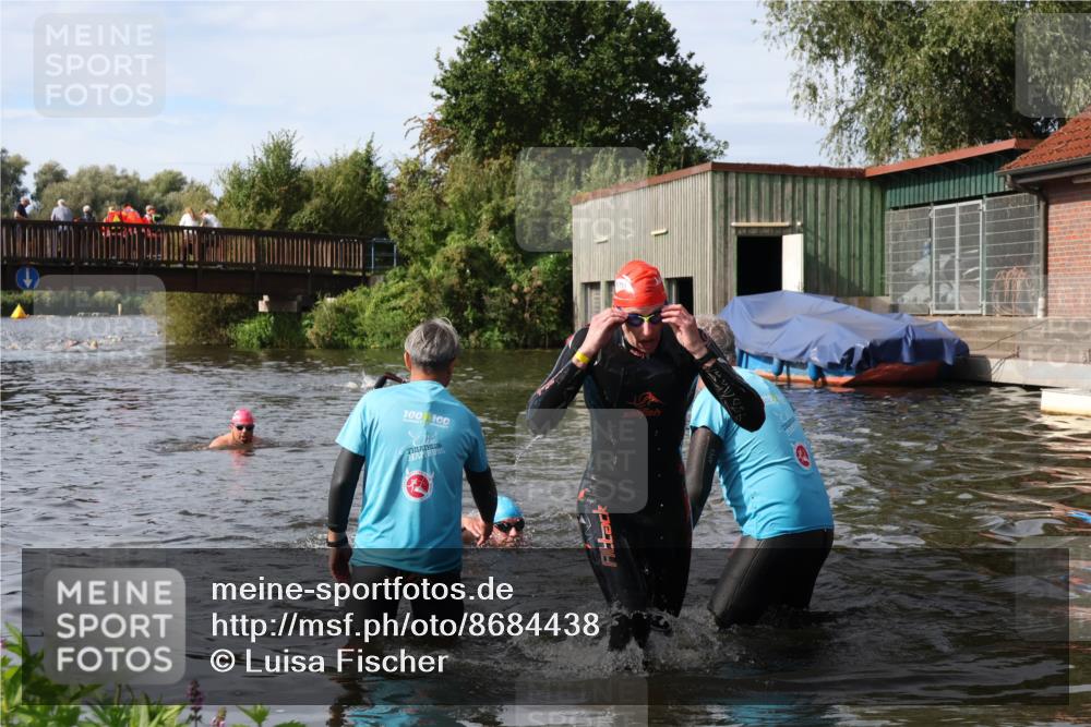 31.08.2025 - Elbe Triathlon Hamburg Luisa Fischer http://msf.ph/oto/8684438 31.08.2025 10:28:22 Schwimmen 1278, 1315 meine-sportfotos.de