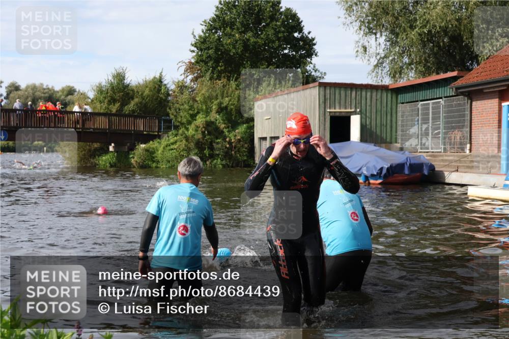 31.08.2025 - Elbe Triathlon Hamburg Luisa Fischer http://msf.ph/oto/8684439 31.08.2025 10:28:22 Schwimmen 1278, 1315 meine-sportfotos.de