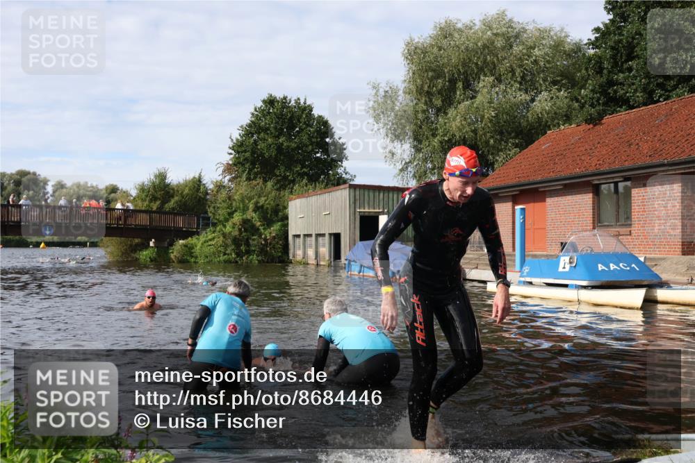 31.08.2025 - Elbe Triathlon Hamburg Luisa Fischer http://msf.ph/oto/8684446 31.08.2025 10:28:24 Schwimmen 1278, 1315 meine-sportfotos.de