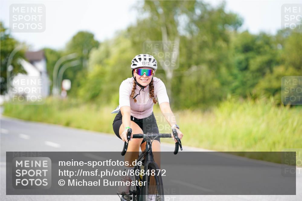 31.08.2025 - Elbe Triathlon Hamburg Michael Burmester http://msf.ph/oto/8684872 31.08.2025 11:27:32 Radfahren 1515, 1548 meine-sportfotos.de