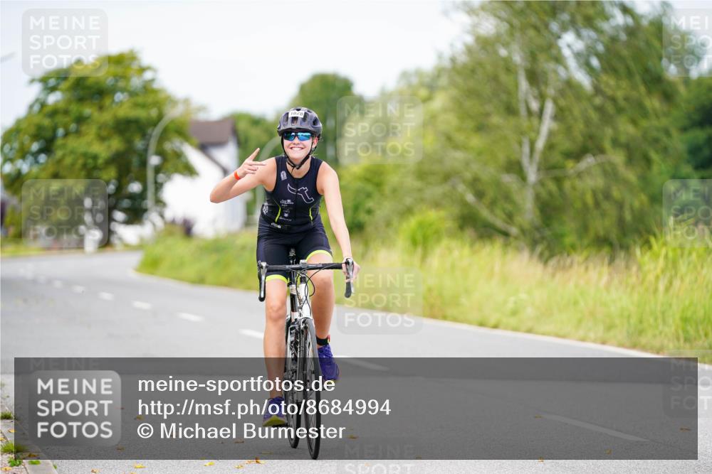 31.08.2025 - Elbe Triathlon Hamburg Michael Burmester http://msf.ph/oto/8684994 31.08.2025 12:20:01 Radfahren 1628 meine-sportfotos.de