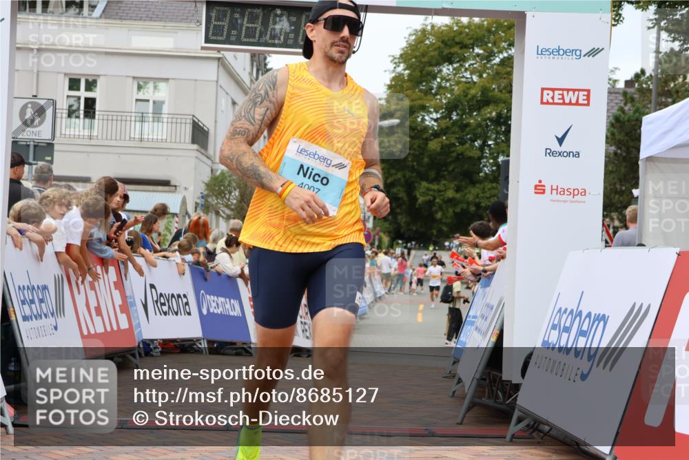 31.08.2025 - 21. Blankeneser Heldenlauf Strokosch-Dieckow http://msf.ph/oto/8685127 31.08.2025 12:01:01 Ziel 4366, 4007 meine-sportfotos.de