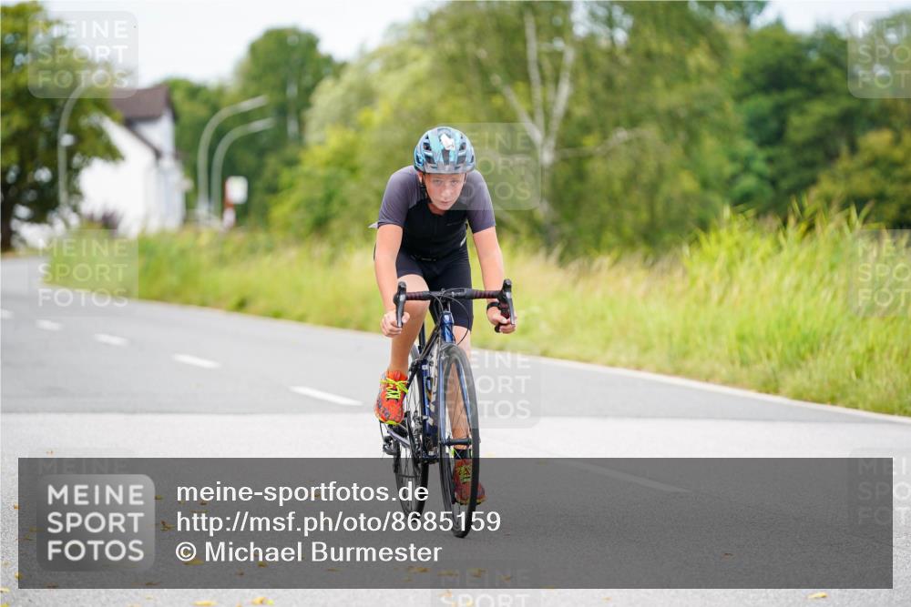 31.08.2025 - Elbe Triathlon Hamburg Michael Burmester http://msf.ph/oto/8685159 31.08.2025 12:33:38 Radfahren 1634 meine-sportfotos.de