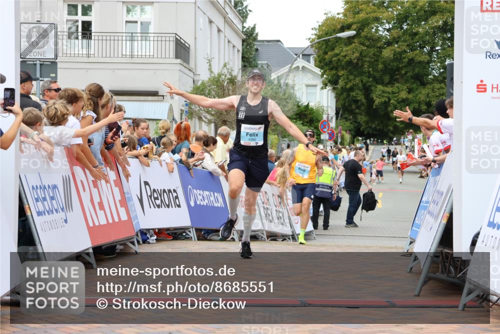 31.08.2025 - 21. Blankeneser Heldenlauf Strokosch-Dieckow http://msf.ph/oto/8685551 31.08.2025 12:00:57 Ziel 4366, 4007 meine-sportfotos.de