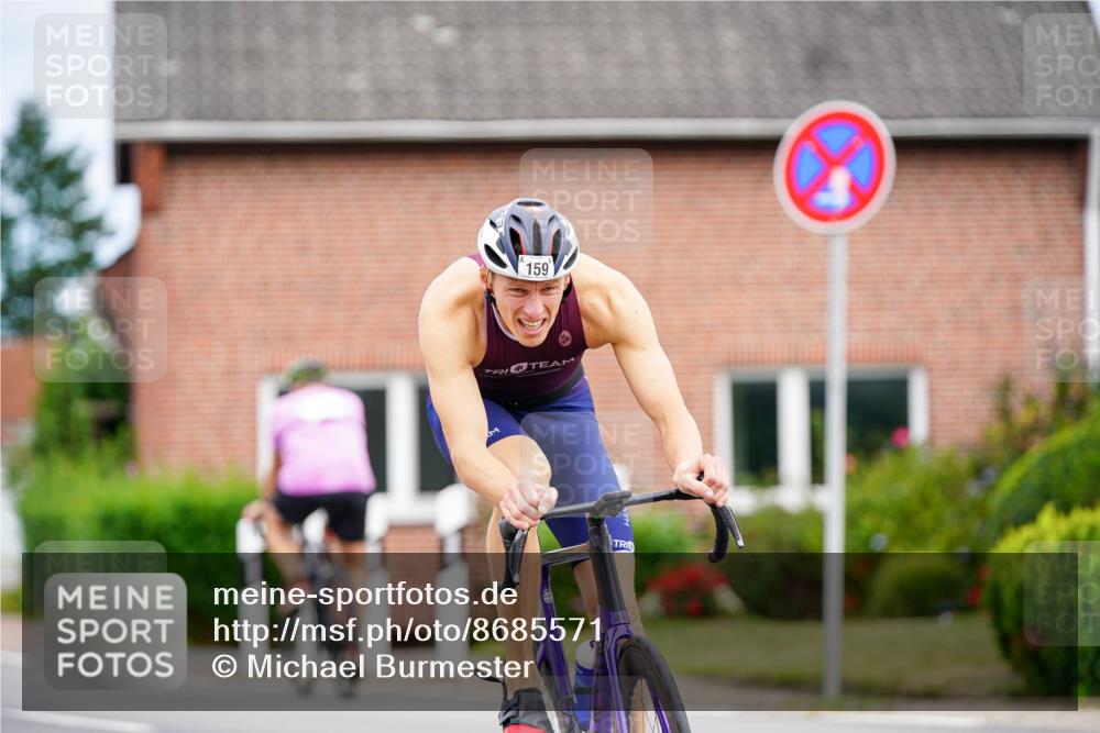 31.08.2025 - Elbe Triathlon Hamburg Michael Burmester http://msf.ph/oto/8685571 31.08.2025 14:11:09 Radfahren 157, 159, 164 meine-sportfotos.de