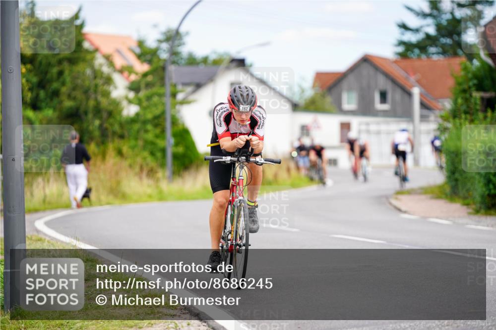 31.08.2025 - Elbe Triathlon Hamburg Michael Burmester http://msf.ph/oto/8686245 31.08.2025 14:18:48 Radfahren 162 meine-sportfotos.de