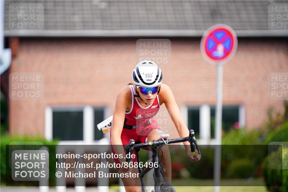 31.08.2025 - Elbe Triathlon Hamburg Michael Burmester http://msf.ph/oto/8686496 31.08.2025 14:33:16 Radfahren 153 meine-sportfotos.de