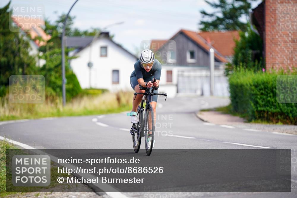 31.08.2025 - Elbe Triathlon Hamburg Michael Burmester http://msf.ph/oto/8686526 31.08.2025 14:36:47 Radfahren  meine-sportfotos.de