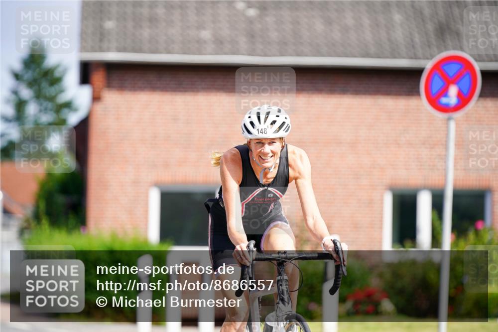 31.08.2025 - Elbe Triathlon Hamburg Michael Burmester http://msf.ph/oto/8686557 31.08.2025 14:38:40 Radfahren 148 meine-sportfotos.de