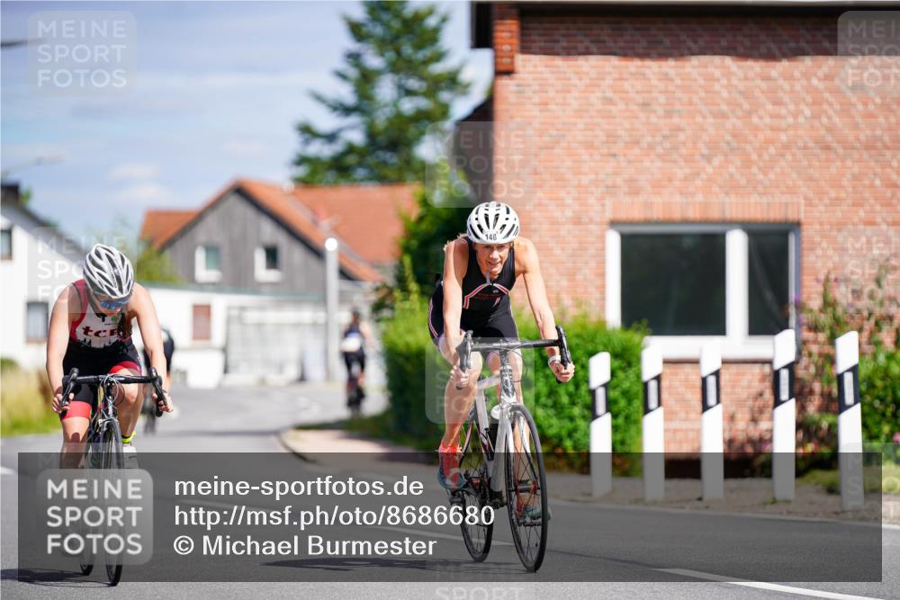 31.08.2025 - Elbe Triathlon Hamburg Michael Burmester http://msf.ph/oto/8686680 31.08.2025 14:42:59 Radfahren 139 meine-sportfotos.de