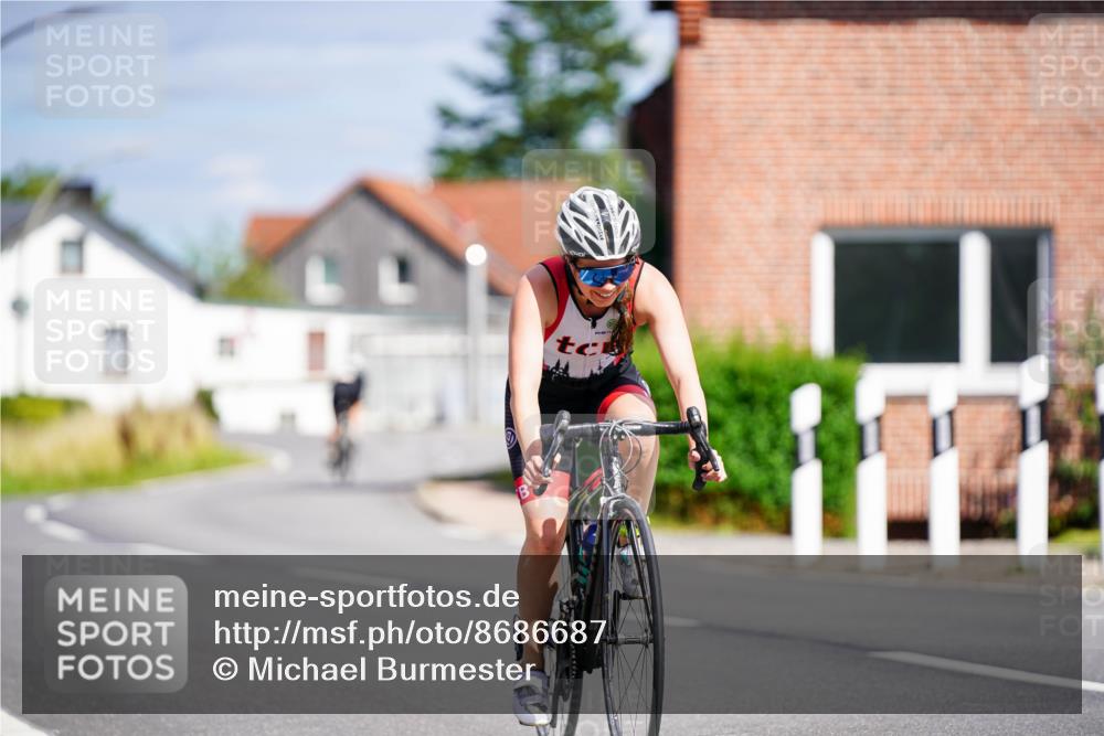 31.08.2025 - Elbe Triathlon Hamburg Michael Burmester http://msf.ph/oto/8686687 31.08.2025 14:43:00 Radfahren 139 meine-sportfotos.de