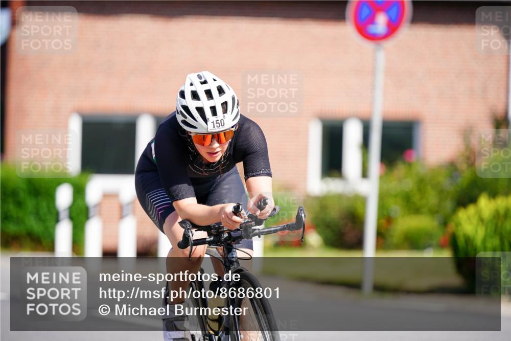 31.08.2025 - Elbe Triathlon Hamburg Michael Burmester http://msf.ph/oto/8686801 31.08.2025 14:45:12 Radfahren 135, 150 meine-sportfotos.de