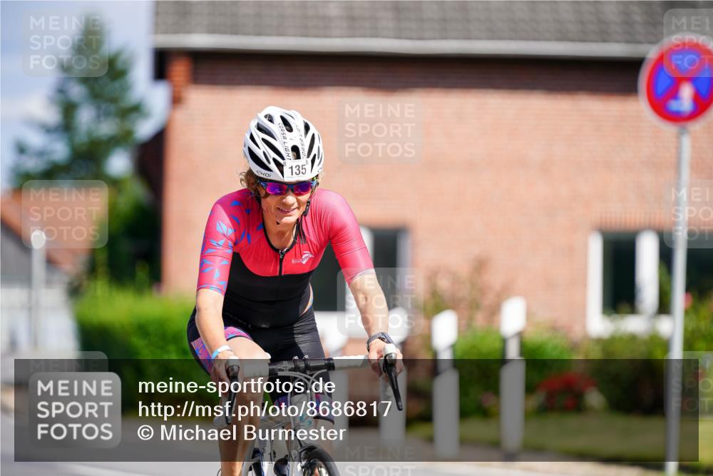 31.08.2025 - Elbe Triathlon Hamburg Michael Burmester http://msf.ph/oto/8686817 31.08.2025 14:45:16 Radfahren 135 meine-sportfotos.de